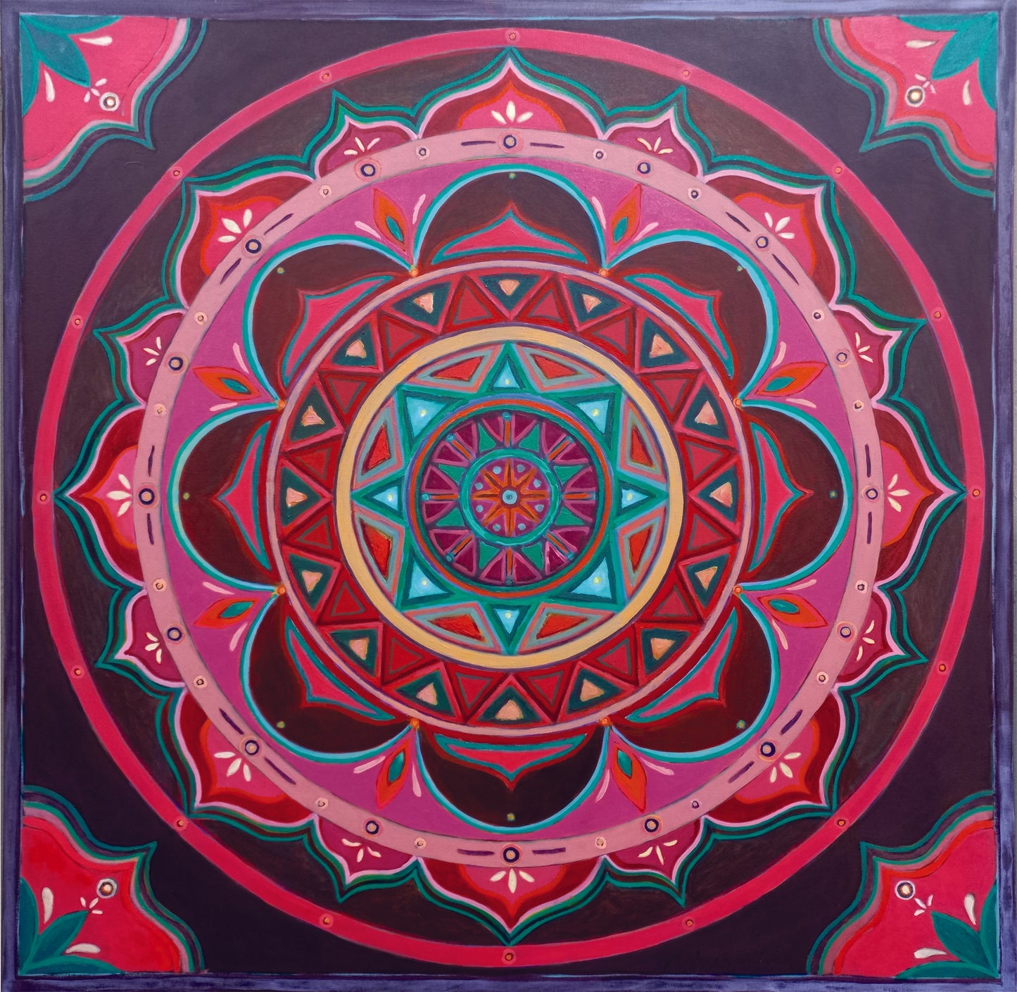 Mandala Rosa