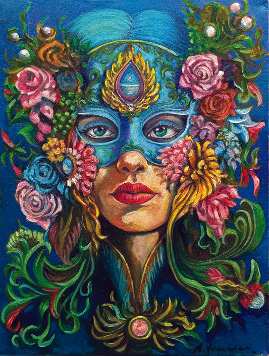 Máscara de Flores